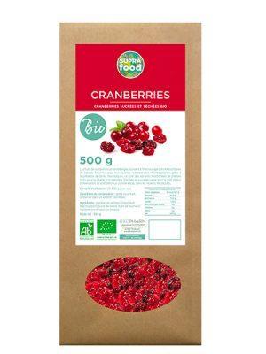 CRANBERRIES BIOLOGIQUES