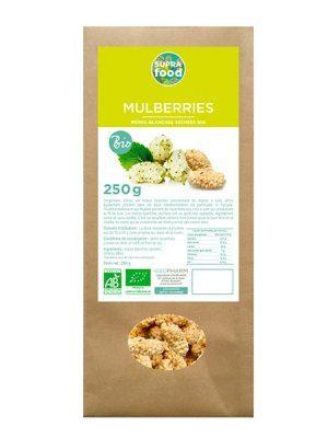 MURES BLANCHES MULBERRIES BIOLOGIQUES